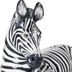 Statuetta Zebra in ceramica