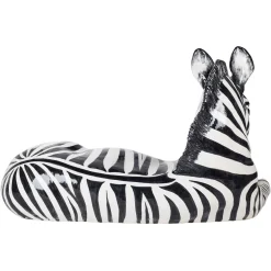 Statuetta Zebra in ceramica