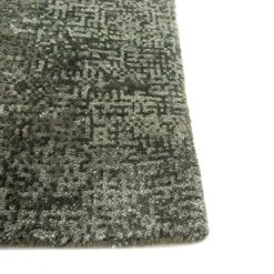 Tappeto Annodato A Mano Forest Green