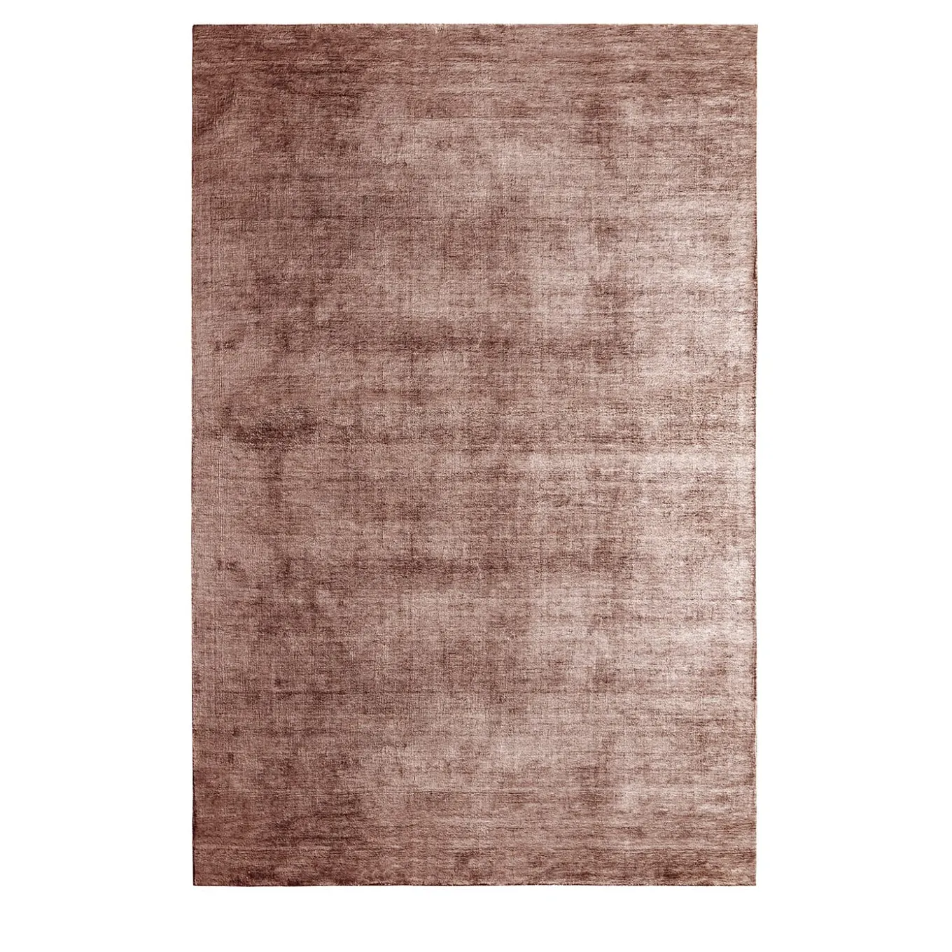 Tappeto Bamboo Shaded rettangolare in seta di bamboo Bronzo