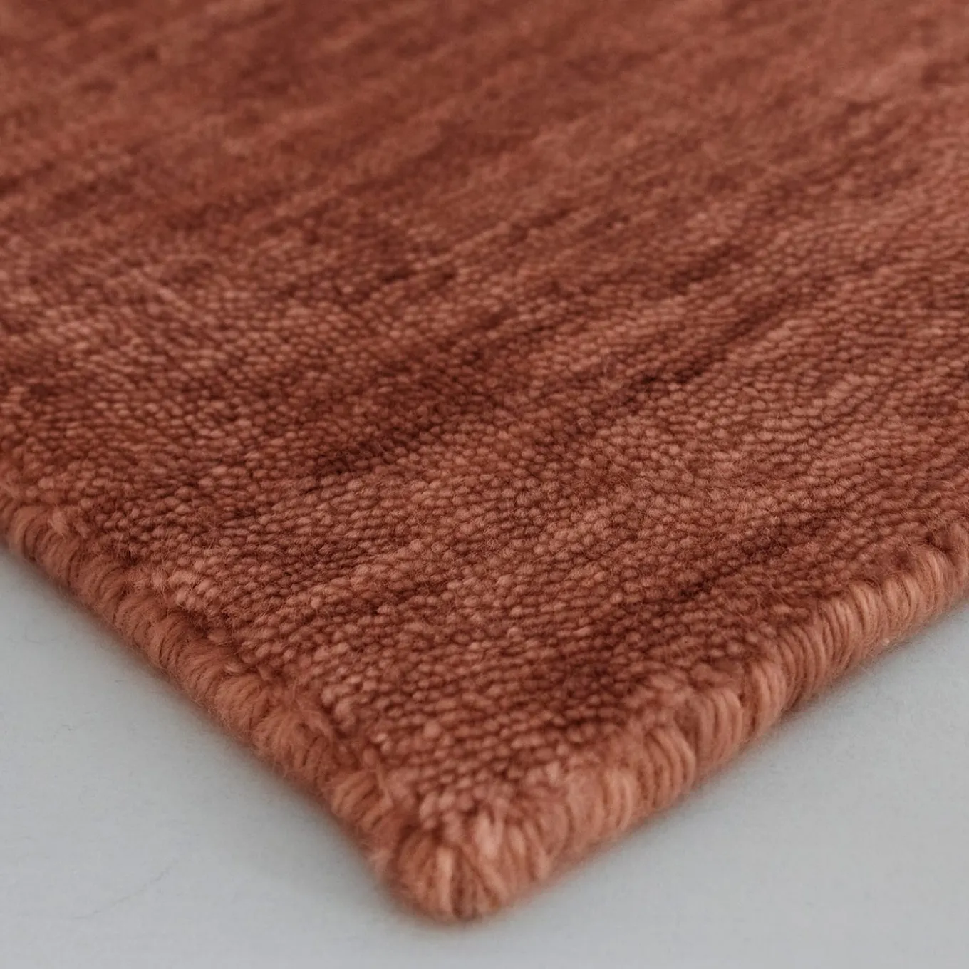 Tappeto Bamboo Shaded rettangolare in seta di bamboo Bronzo