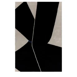 Tappeto Cross Section Ebony White di Keith Pillow da Daaa Haus