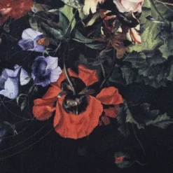 Tappeto floreale Frida rettangolare