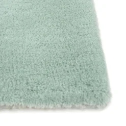 Tappeto Hacienda Sea Mist Verde Limonata Fresca Tamponato a mano