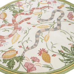 Tappeto in Lana e Cotone Annodato a Mano The Snake Song di Tatiana de Nicolay #1