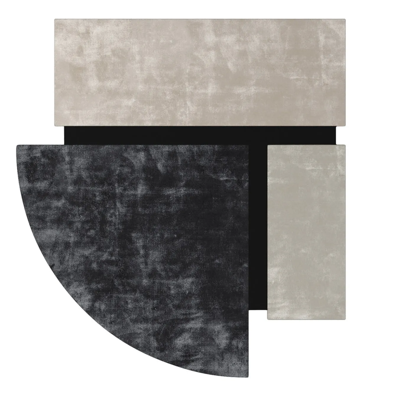 Tappeto Island Denim #8 di Dainelli Studio