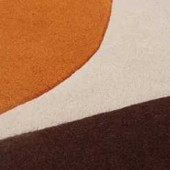 Tappeto JC-7 Isola Orange di Joe Colombo