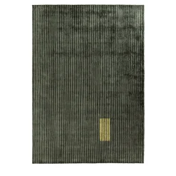 Tappeto Lines L6 in Viscosa Verde