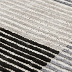 Tappeto Lines L1 in Viscosa Argento