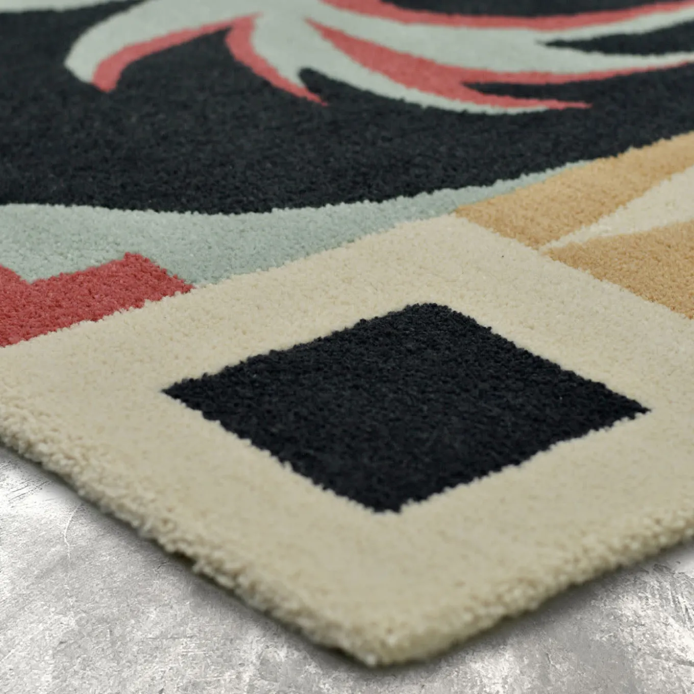 Tappeto Palma Multicolor di Soga Studio