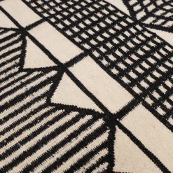 Tappeto regolare Doodle Hatch Kilim