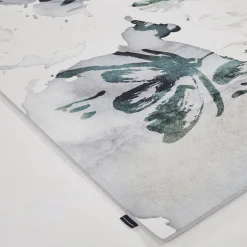 Tappeto rettangolare Carlita Watercolor Floral