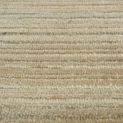 Tappeto Tessuto a Mano Toni Caldi Beige e Naturale