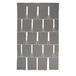 Tappeto Tessuto Piatto Façade Collection Rectangle di AMDL Circle #2