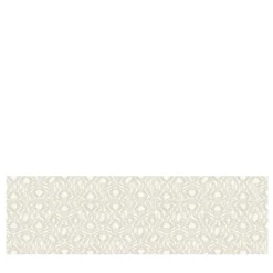 Tessuto da rivestimento Equinox in poliestere Bianco e Beige