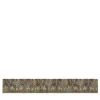 Tessuto da rivestimento in cotone con arazzo marrone, nero e bronzo