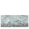 Tessuto da rivestimento Palawan in cotone grigio