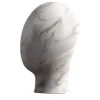 Testa Scultura monolitica in marmo di Carrara