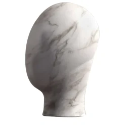 Testa Scultura monolitica in marmo di Carrara