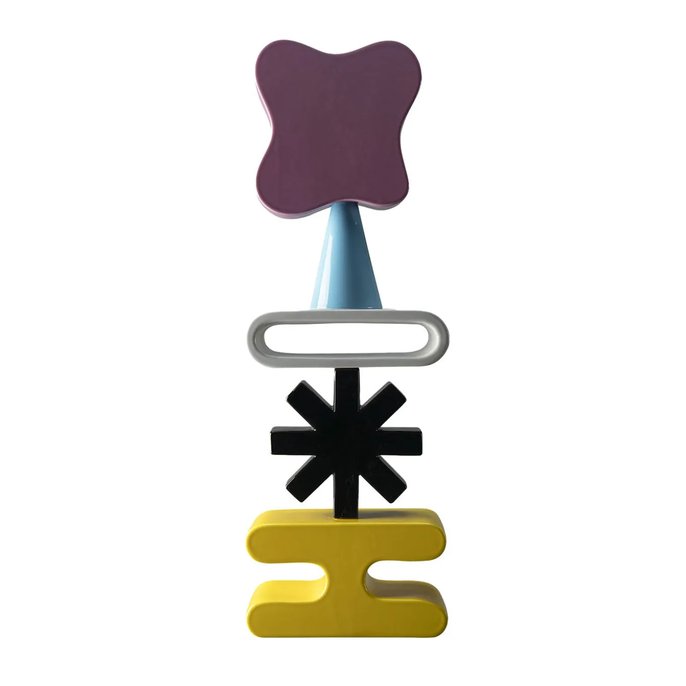 Totem giallo e rosa di Karim Rashid