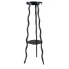 Tremulo 2 vaschette nere per fioriere