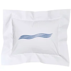 Tuffo Bianco e Blu Assisi Boudoir Sham