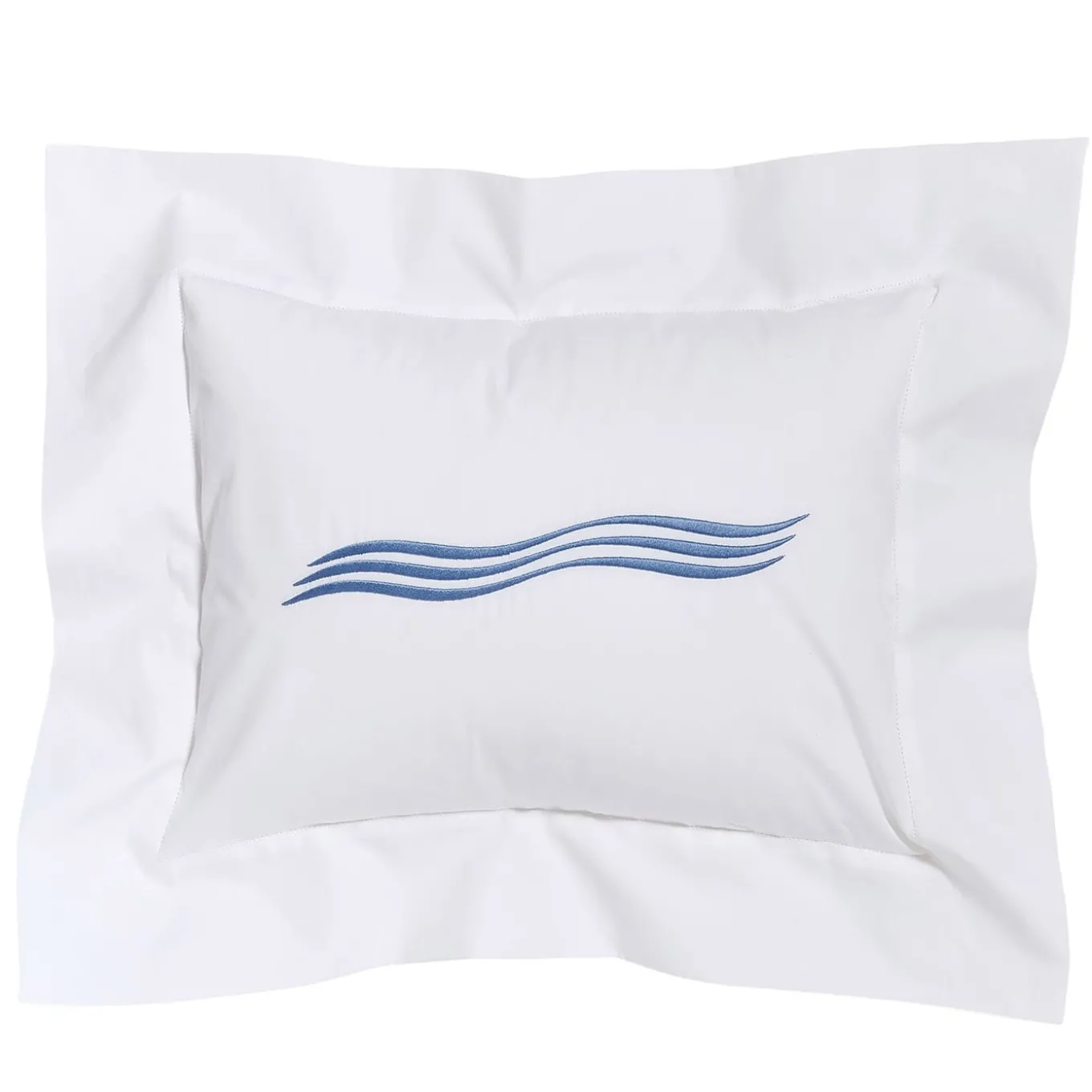 Tuffo Bianco e Blu Assisi Boudoir Sham