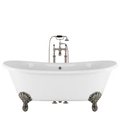 Vasca da bagno Admiral dipinta di bianco