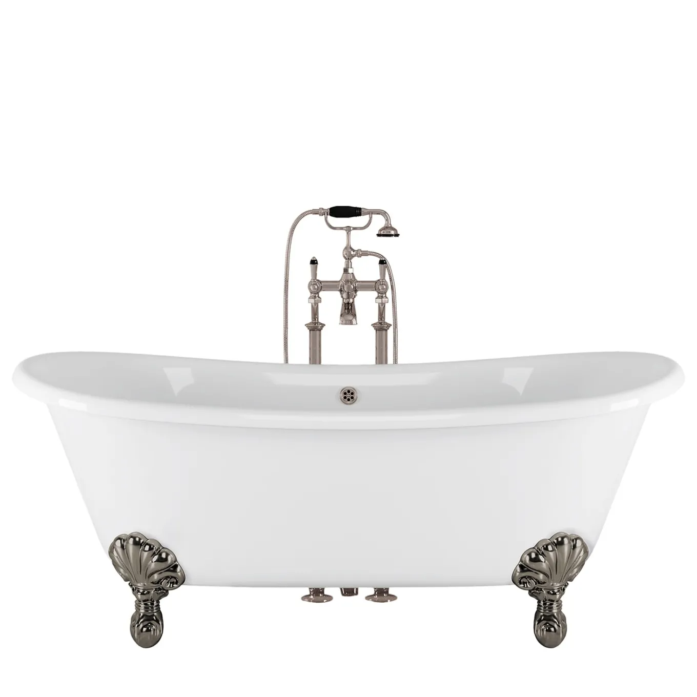 Vasca da bagno Admiral dipinta di bianco