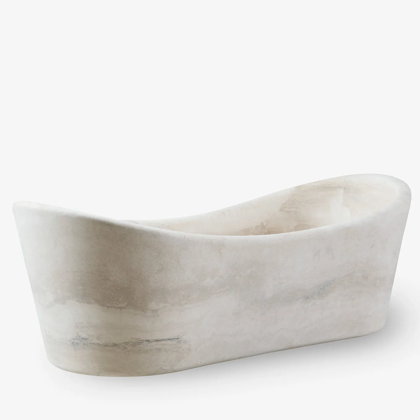 Vasca in pietra travertino beige Caresi