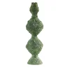 Vaso a bocciolo verde strutturato Reginetta