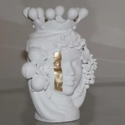 Vaso a testa Donna Carmela