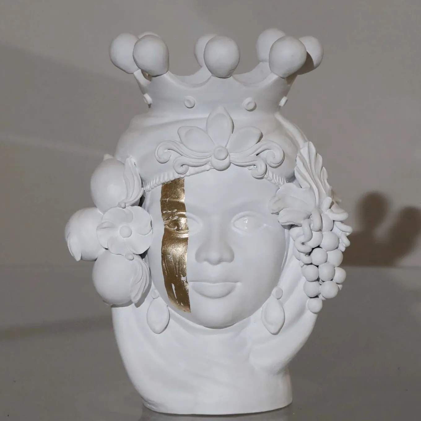 Vaso a testa Donna Carmela