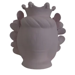 Vaso a testa Donna Rosa