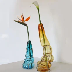 Vaso Acquamare Babà in vetro di Murano