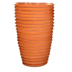 Vaso ad anfora scanalato