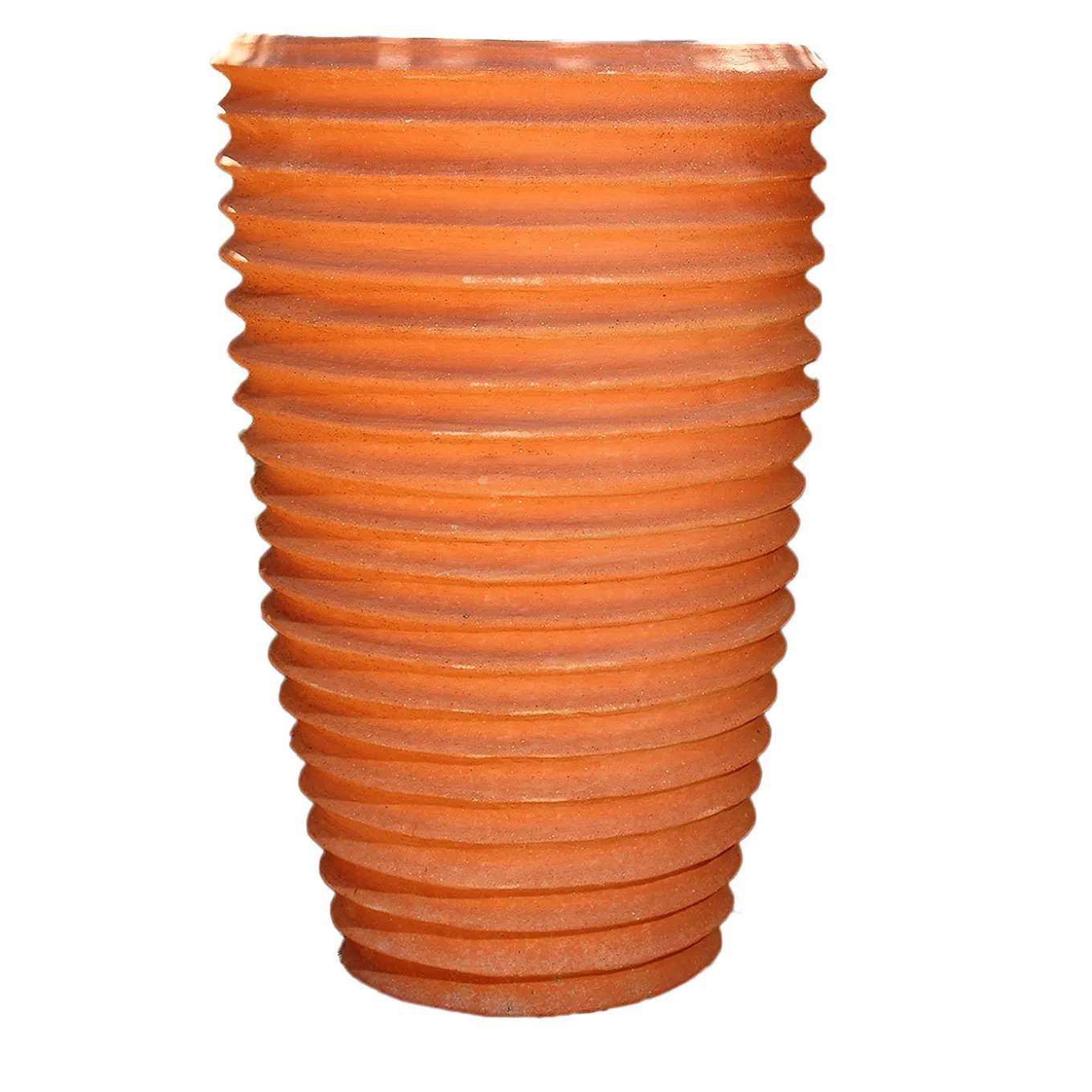 Vaso ad anfora scanalato