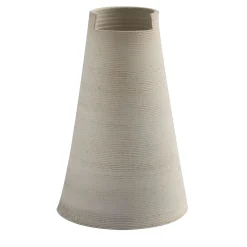 Vaso Alto in Argilla Sabbia Tagliata Light