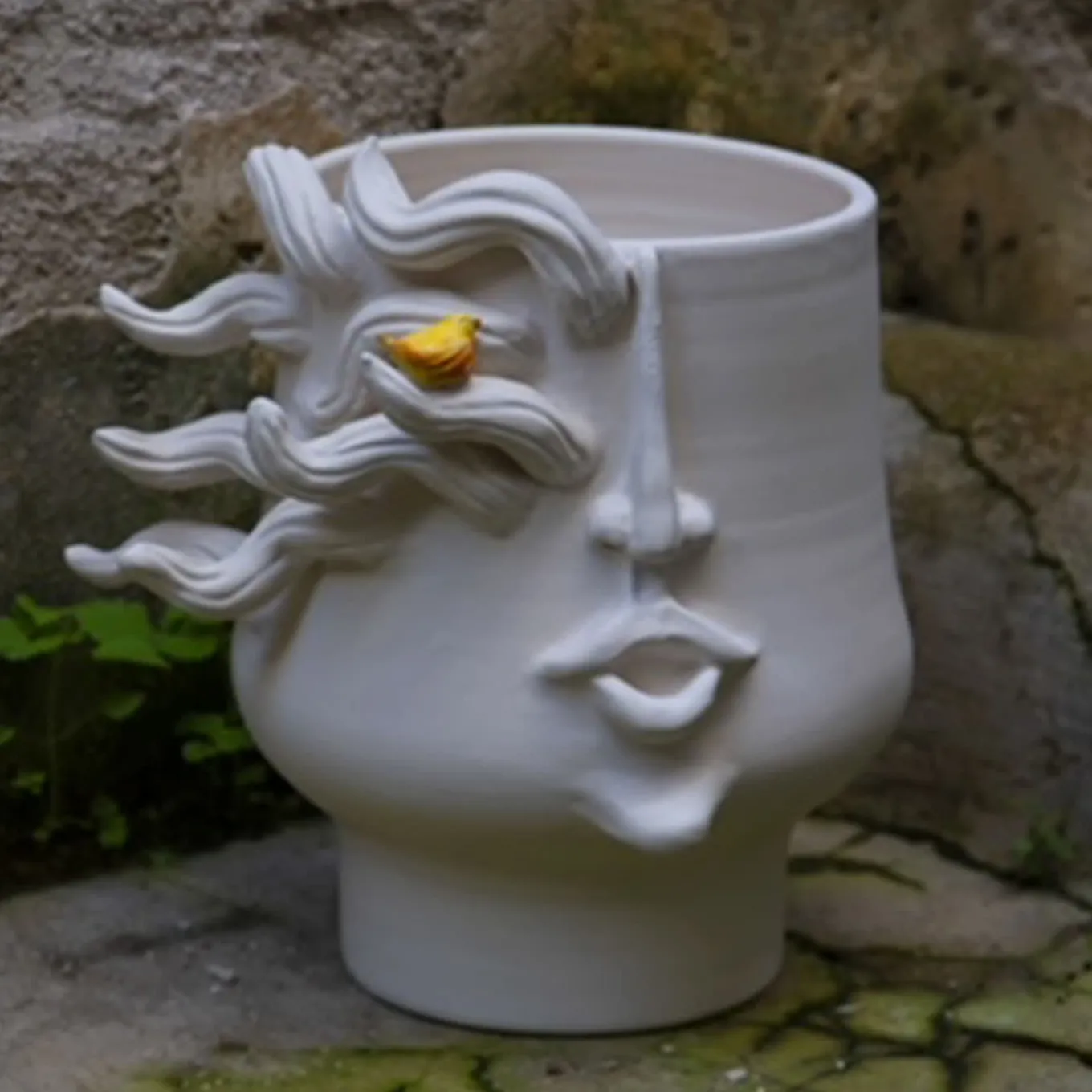 Vaso bianco L'Accidara