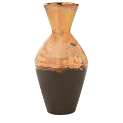 Vaso bicolore a clessidra