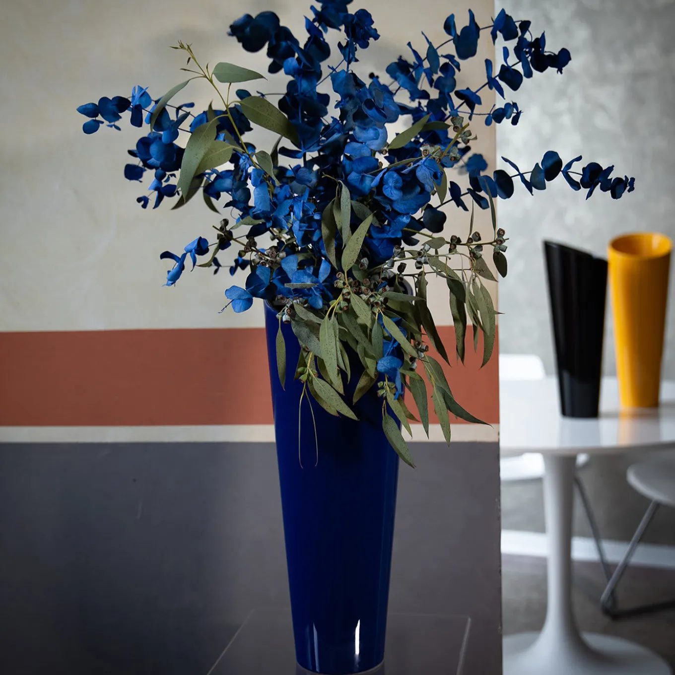 Vaso blu Anacleto