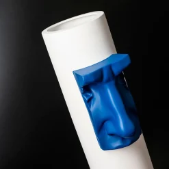 Vaso blu David's Nose