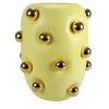 Vaso BonBon Lemon in ceramica gialla