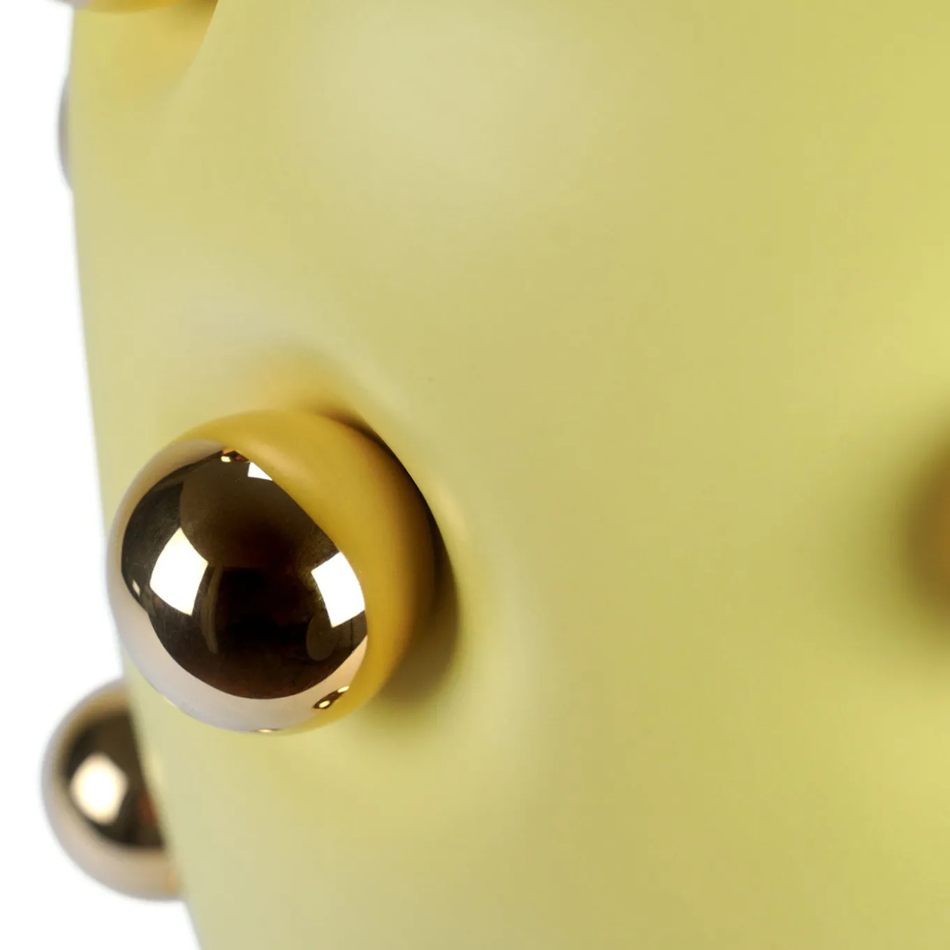 Vaso BonBon Lemon in ceramica gialla
