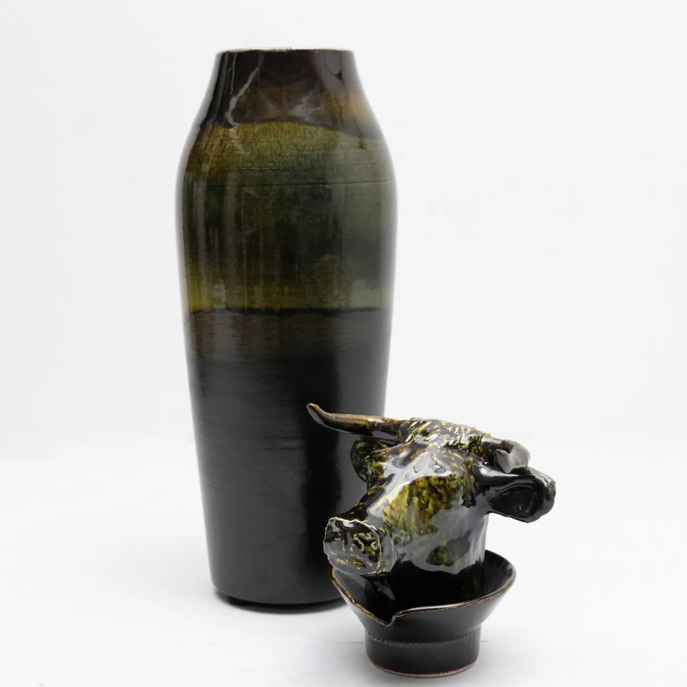 Vaso Canopo Toro Nero L