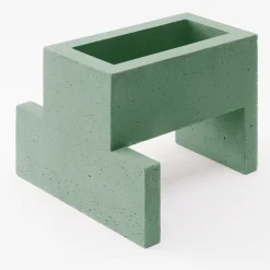 Vaso Chandigarh III verde menta
