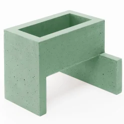 Vaso Chandigarh III verde menta