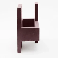 Vaso Chandigarh IV marrone marsala