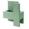 Vaso Chandigarh IV verde menta