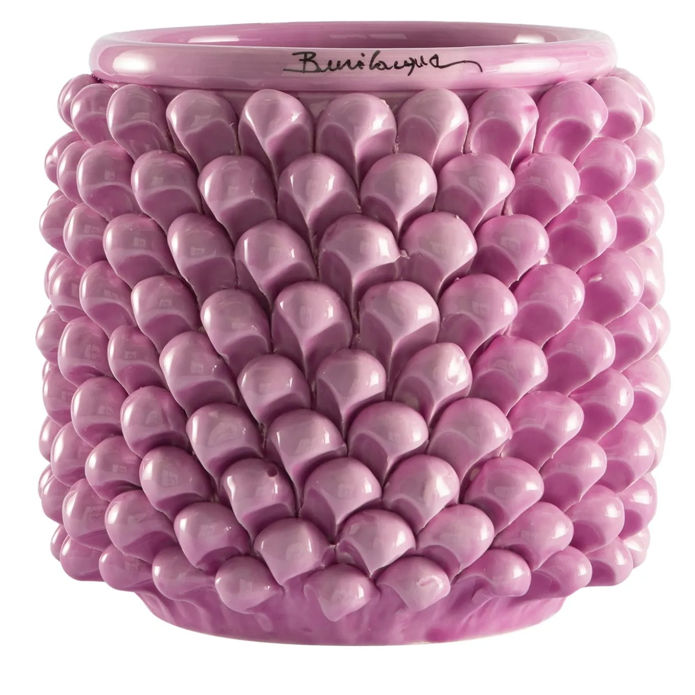 Vaso Cilindrico Piccolo per Fiori Rosa